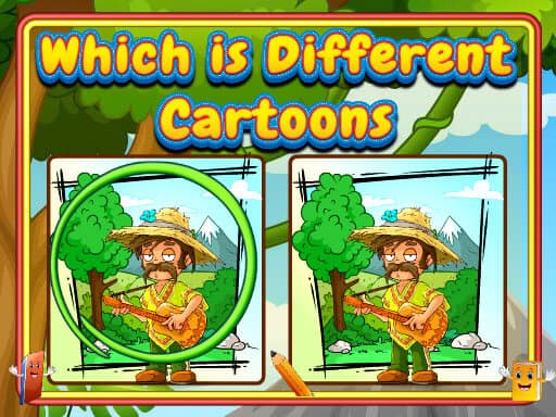 Which Is Different Cartoon gameplay