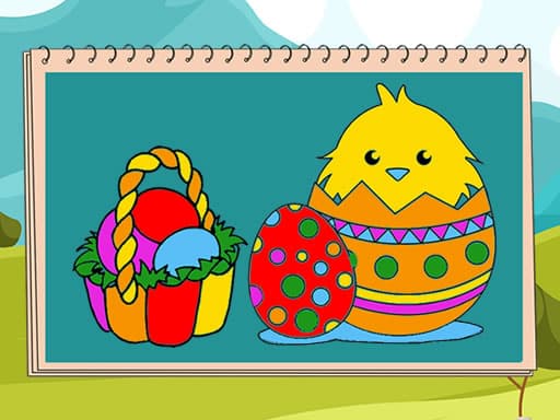 Coloring Book Easter gameplay