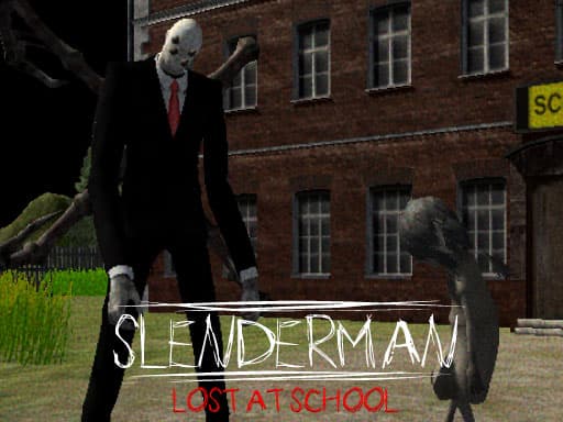 Slenderman Lost at School gameplay