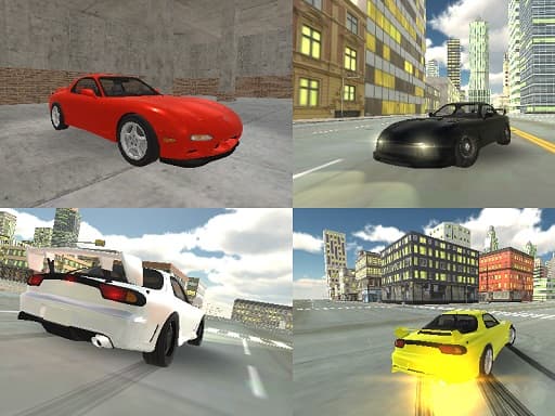 RX7 Drift 3D gameplay