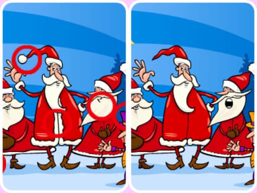Christmas Photo Differences 2 gameplay