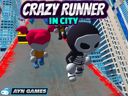 Crazy Runner in City gameplay