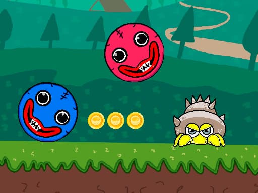 Blue and Red Ball gameplay