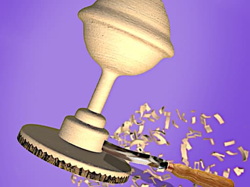 Woodturning Art gameplay