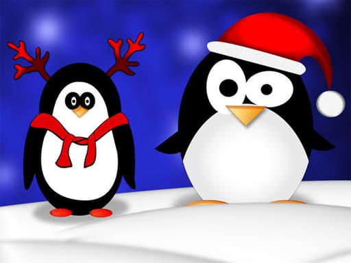 Christmas Penguin Puzzle gameplay