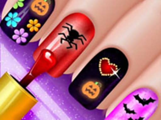 Glow Halloween Nails - Polish & Color gameplay