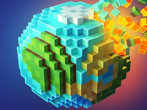 Pixel World gameplay