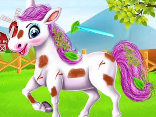Baby Taylor Cute Pony Care gameplay