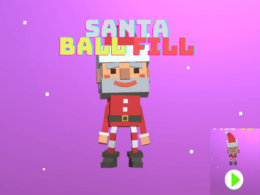 Santa Ball Fill 3D gameplay