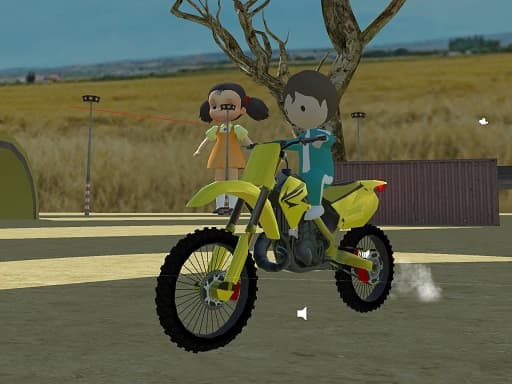 MSK Squid Game Motorcycle Stunts gameplay