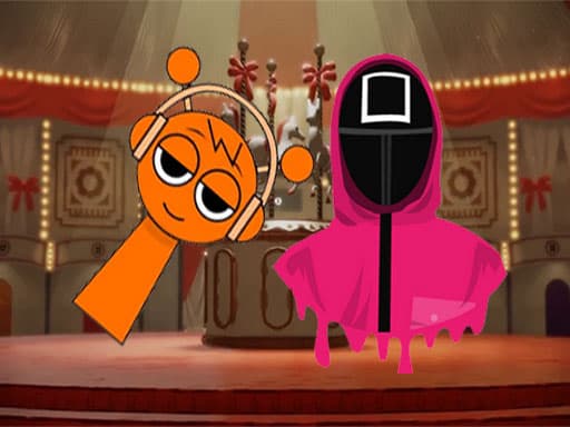 Squid Sprunki Mingle Game 2 gameplay