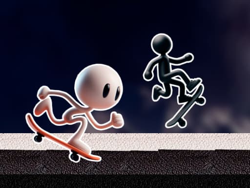 Black and White Stickman gameplay