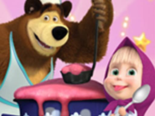Masha And Bear Cooking Dash gameplay