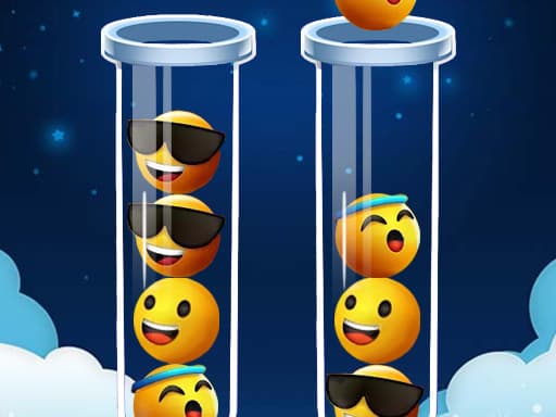 Emoji Color Sort Puzzle gameplay