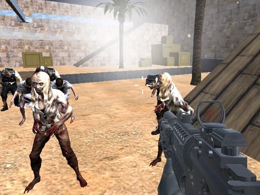 Combat Strike Zombie Survival Multiplayer gameplay