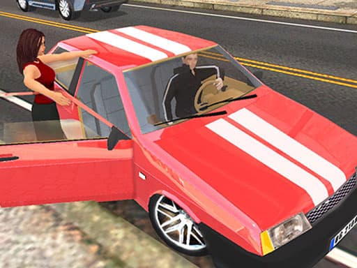 Russian Car Driving gameplay