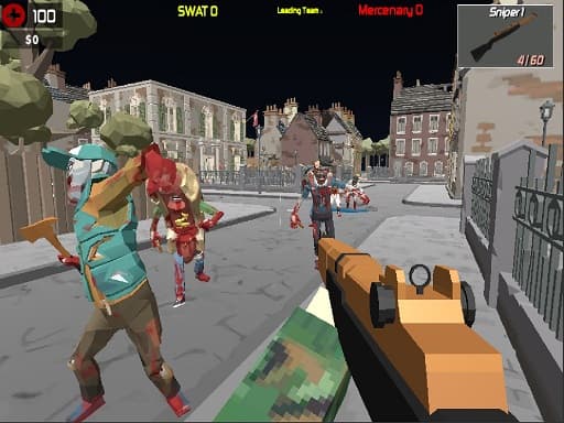 GunGame Poligon Battle Royale gameplay