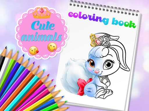 Cute Animals Coloring Book gameplay