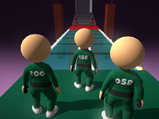Squid Game 2 Glass Bridge gameplay