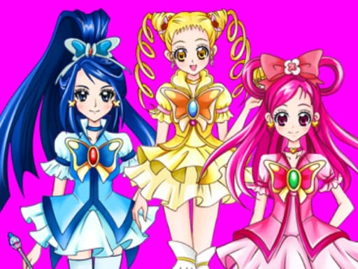 Pretty Cure 3 gameplay