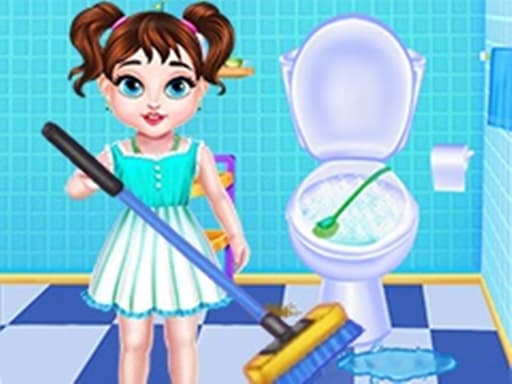 Baby Taylor House Cleaning gameplay