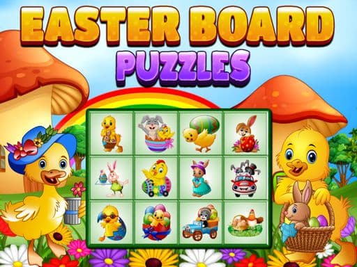 Easter Board Puzzles gameplay
