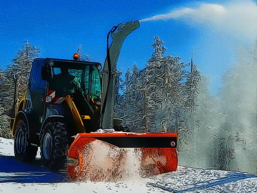 Winter Snow Plough Puzzle gameplay