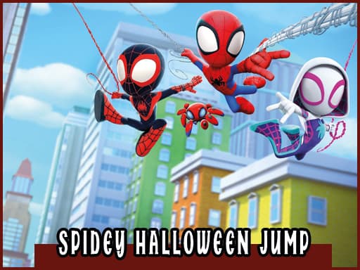 Spidey Halloween Jump gameplay