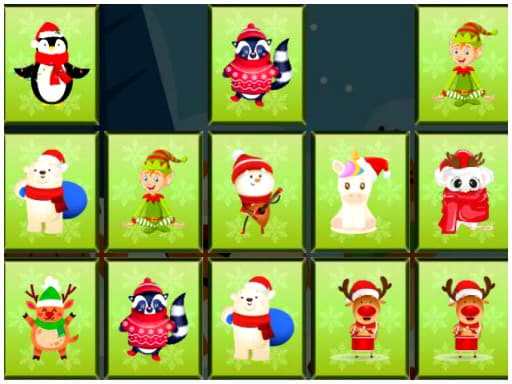 Animals Memory Xmas gameplay