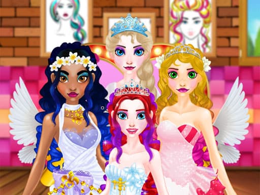 Elsa - Wedding Hairdresser For Princesses gameplay