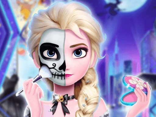 Elsa Halloween Party Tattoo gameplay