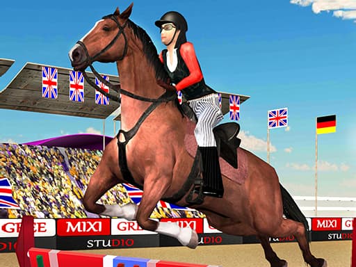 Horse Jumping Show 3D gameplay