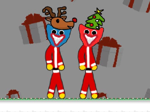 HuggyBros Christmas gameplay