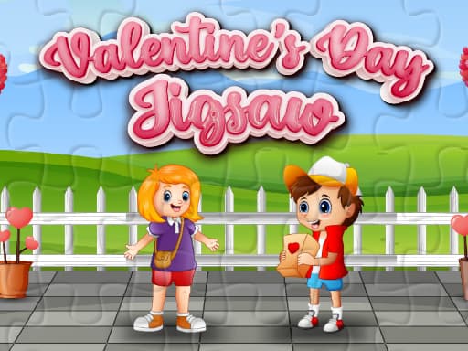 Valentine Day Jigsaw gameplay
