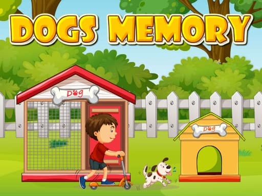 Dogs Memory gameplay