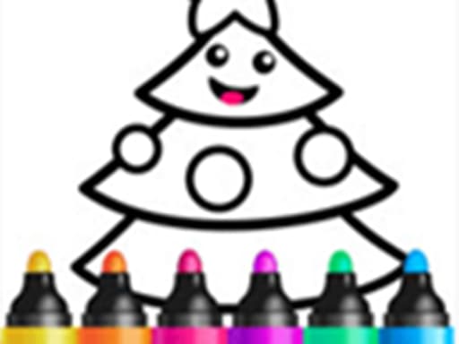 Drawing Christmas For Kids - Draw & Color gameplay