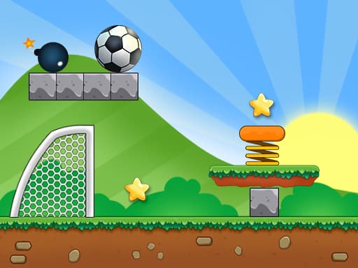 Gravity football gameplay