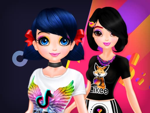 TikTok girls vs Likee girls gameplay