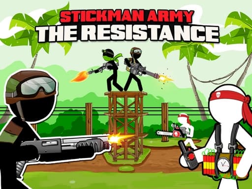Stickman Army : Resistance gameplay