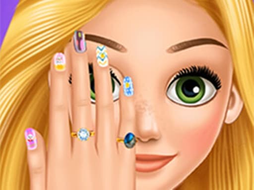 Easter Nails Designer gameplay