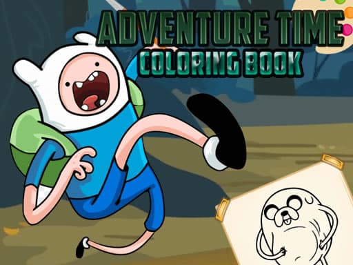 Adventure Time Coloring Book gameplay