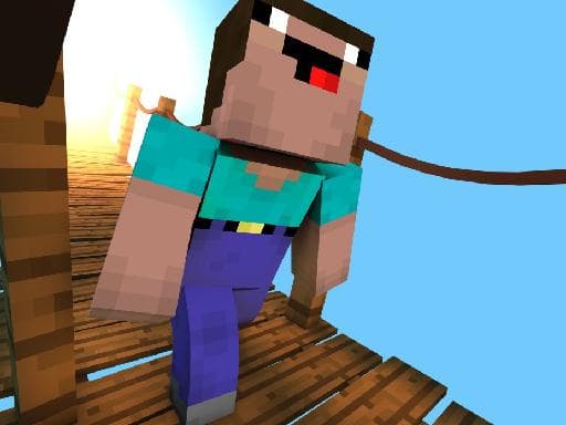 ParkourCraft gameplay