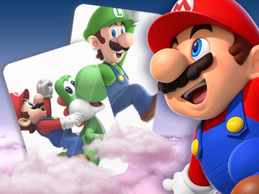 Mario Card Match gameplay