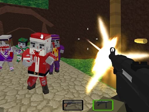 PGA6 Combat Pixel Vehicle Zombies gameplay