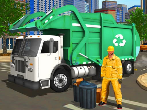 City Cleaner 3D Tractor Simulator gameplay