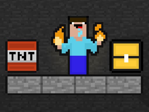 Noob vs TNT Boom gameplay