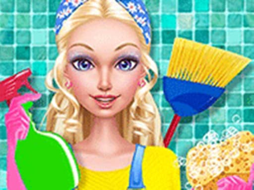 Fashion Doll House Cleanup gameplay