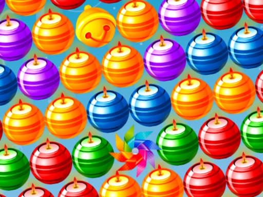 Winter Bubbles gameplay