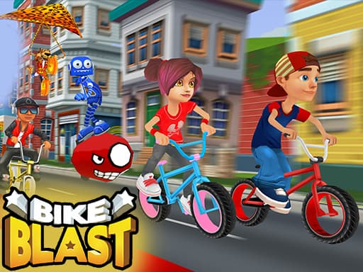 Bike Blast- Bike Race Rush gameplay