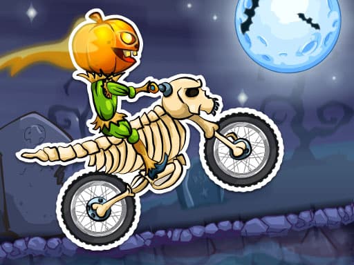 Moto X3M Halloween gameplay